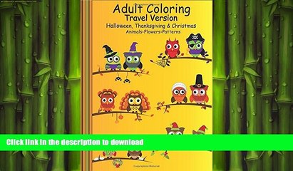 FAVORITE BOOK  Adult Coloring Travel Version:  Halloween, Thanksgiving   Christmas:  Travel
