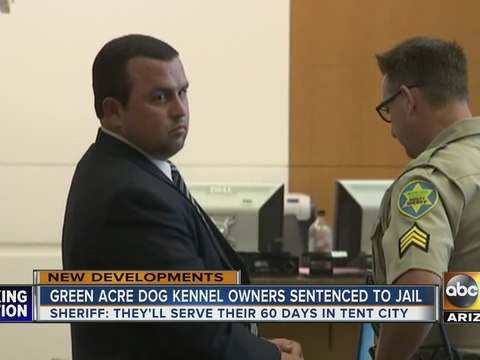Owners of Gilbert kennel where 23 dogs died sentenced to jail