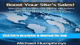 PDF Boost Your Site s Sales  Ebook Online
