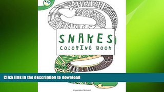 EBOOK ONLINE  Snake Coloring Book  GET PDF