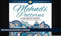 READ  Mehndi Patterns Coloring Book - Coloring Book For Grown Ups (Mehndi Pattern and Art Book