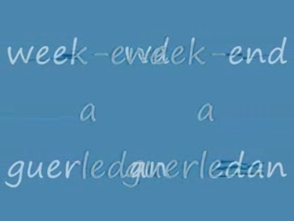 week end Guerledan