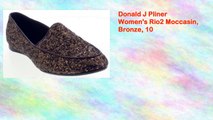 Donald J Pliner Women's Rio2 Moccasin, Bronze, 10