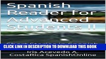 [PDF] Spanish Reader for Advanced Students II: Short Stories in Spanish (Spanish Reader For