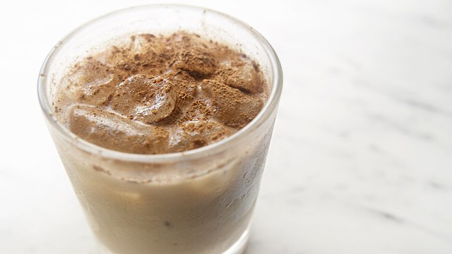 Pumpkin Spice Latte White Russian - A Cocktail From A Starbucks Classic