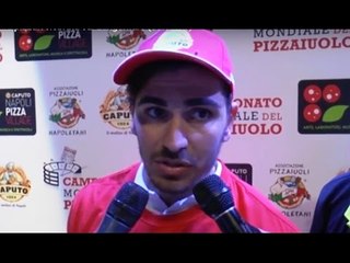 Napoli - Andrea Cozzolino campione del mondo dei pizzaiuoli (09.09.16)