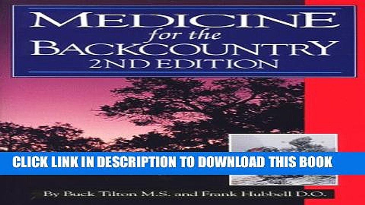[PDF] Medicine for the Backcountry Popular Online