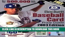 [PDF] Beckett Baseball Card Price Guide Full Colection