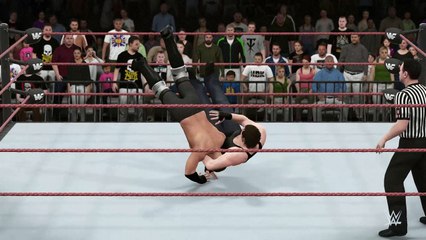 WWE 2K16 tyson kidd v dean ambrose