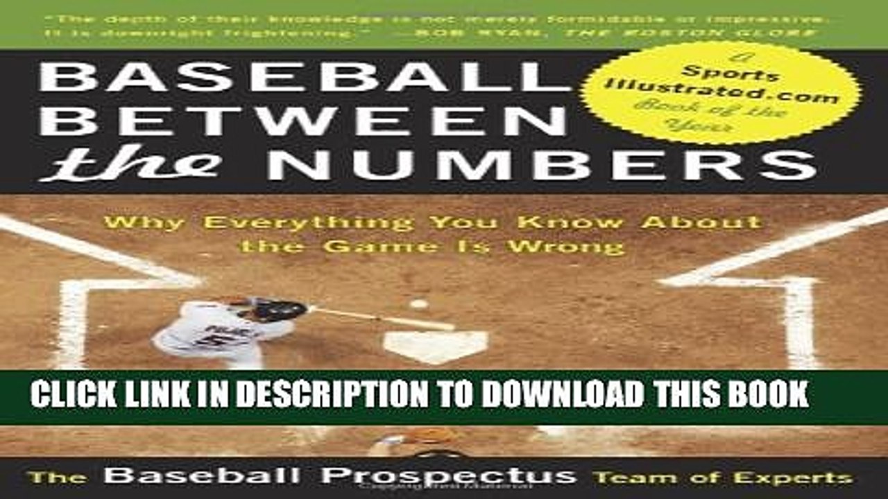 [PDF] Baseball Between the Numbers: Why Everything You Know About the Game Is Wrong Popular Online