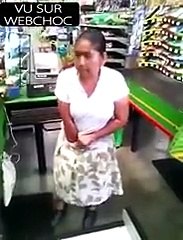 Une drôle façon de faire ses courses