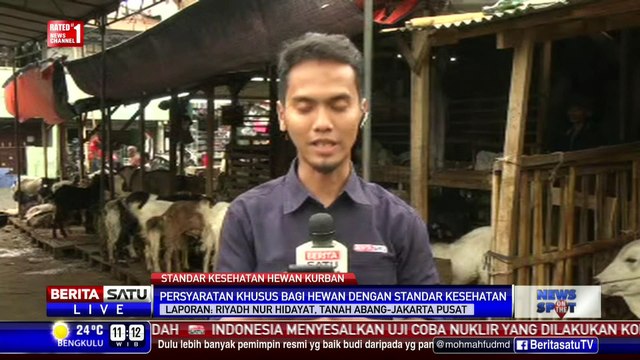 Dinas Peternakan Brebes Rutin Periksa Kesehatan Hewan Kurban