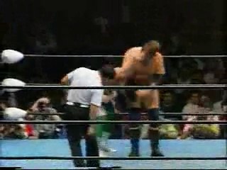 Stan Hansen vs. Mitsuharu Misawa, 3/4/92