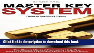 Read Master Key System - Network Marketing Edition  PDF Free