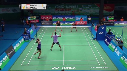 2016 Yonex Sunrise Indonesian Masters XD SF - Tan Kian Meng/Lai Pei Jing vs Edi Subaktiar/Richi Puspita Dili