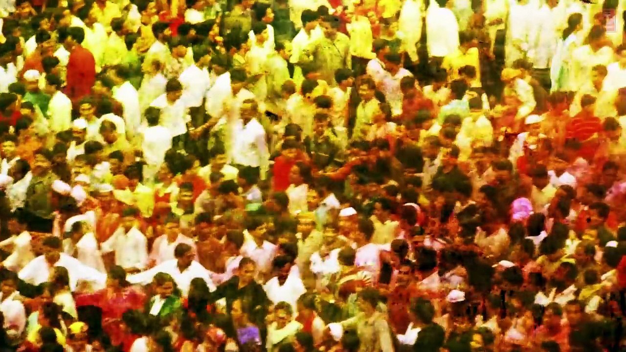 GAJANAN Lyrical Video Song Ajay Devgn  Sukhwinder Singh  Jeet Gannguli Lalbaugcha Raja