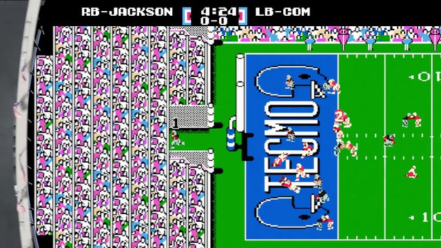 S'échapper d'un jeu vidéo en 8 bits pour prendre sa caisse en plein match de Football Américain - Pub Kia