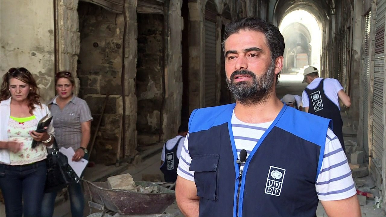 Aus Schutt und Asche: Alter Markt von Homs soll auferstehen