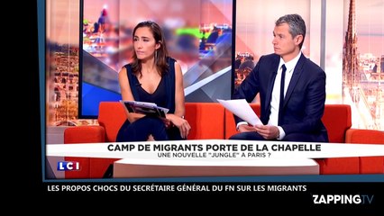 Le secrétaire général du FN dérape sur les migrants, les propos chocs (Vidéo)