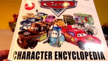 Pixar Cars Character Encyclopedia with Aviator AIR MATER, UFO Mater and El Materdor from Cars Toons