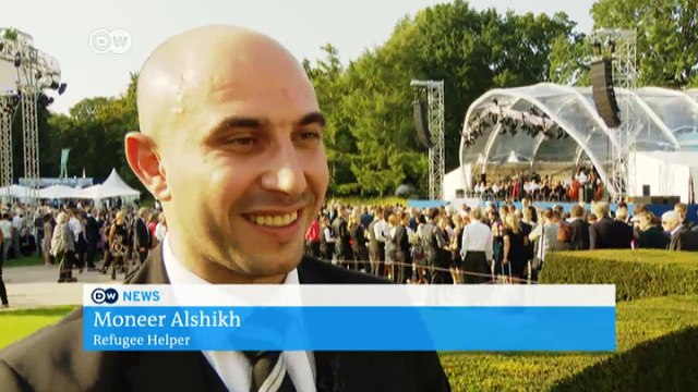 German President honors volunteer workers | DW News