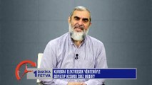 68) Kurbanı elektroşok yöntemiyle bayıltıp kesmek caiz midir? /Birfetva - Nureddin YILDIZ