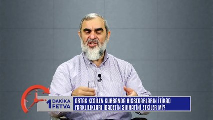 69) Ortak kesilen kurbanda hissedarların itikad farklılıkları ibadetin sıhhattini etkiler mi? /Birfetva - Nureddin YILDI
