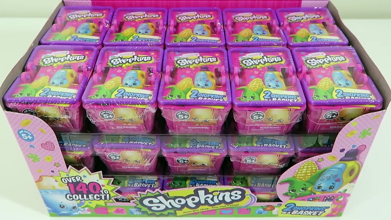 HUGE ✦ Shopkins Season 2 FULL BOX 30 Blind Baskets Unwrapping SUPER Video ✦ Hunt for Ultra Rares!