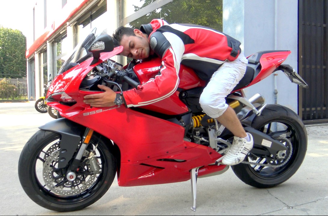 DUCATI 959 PANIGALE DELIVERY(VIDEO 4K)