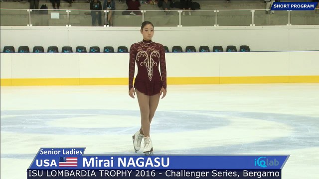 長洲未来 Mirai NAGASU - SP / Lombardia Trophy 2016