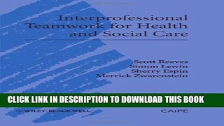 [PDF] Interprofessional Teamwork for Health and Social Care Full Colection