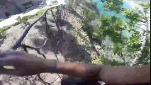 Extreme Dangerous Cliff Jump