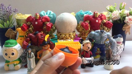 Download Video: The Lord Of The Rings,Hulk,Marvel Avengers, Iron Man,PLAY DOH Surprise Toys n surprise eggs for kids