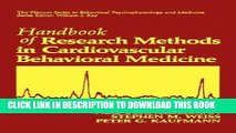 [PDF] Handbook of Research Methods in Cardiovascular Behavioral Medicine Popular Colection