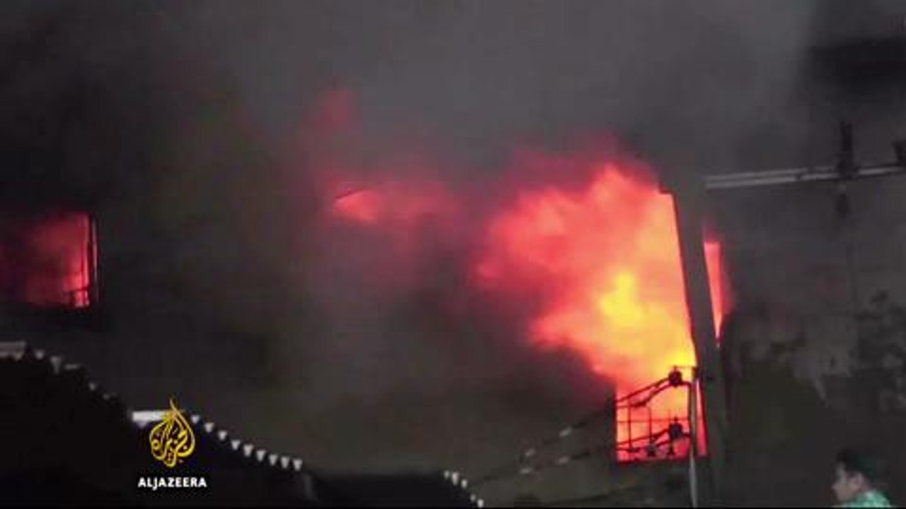 At least 20 killed in Bangladesh garment factory fire