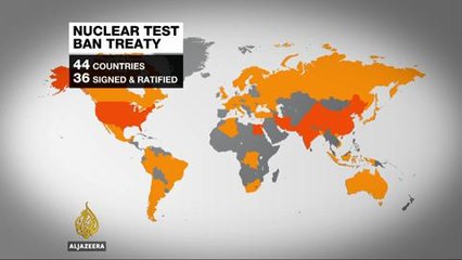 Nuclear Test Ban Treaty incomplete, 20 years on