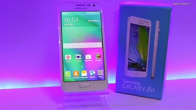 Samsung Galaxy A3 Unboxing & Hands On Overview