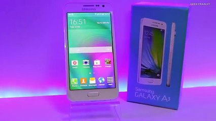 Samsung Galaxy A3 Unboxing & Hands On Overview