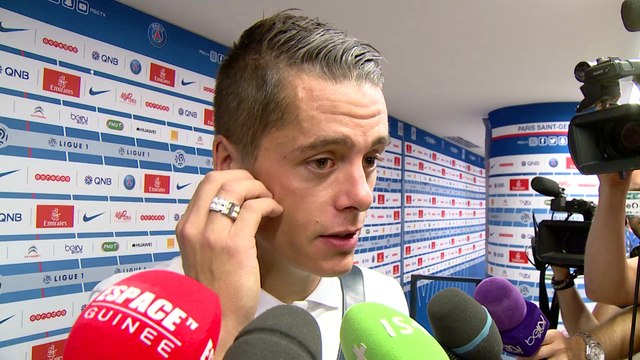 Ligue 1 Paris SG - AS St Etienne: réactions de Romain Hamouma