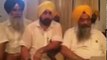 Press Conference Of Shiromani Akali Dal MPs Prem Singh Chandumajra And Balwinder Singh Bhunder From Patiala