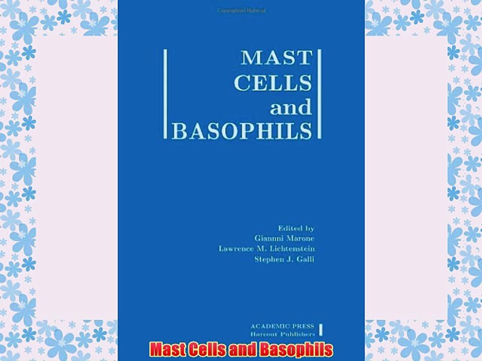 [PDF] Mast Cells and Basophils Full Colection