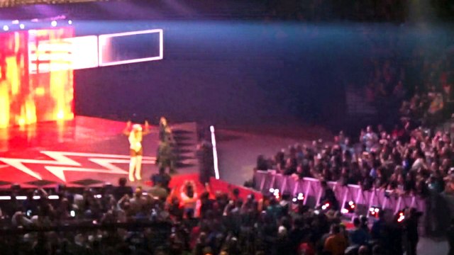 WWE Summerslam 2016 - The Miz w/Maryse Entrance - Live Barclays Center NYC HD