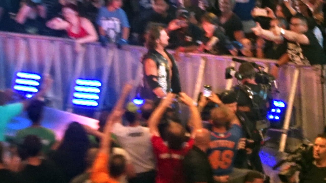 WWE Summerslam 2016 - AJ Styles  Entrance  - Live Barclays Center NYC HD