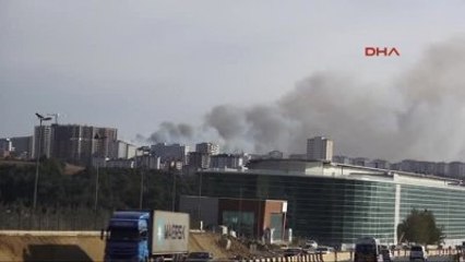 Tuzla'da Askeri Bölgede Yangın