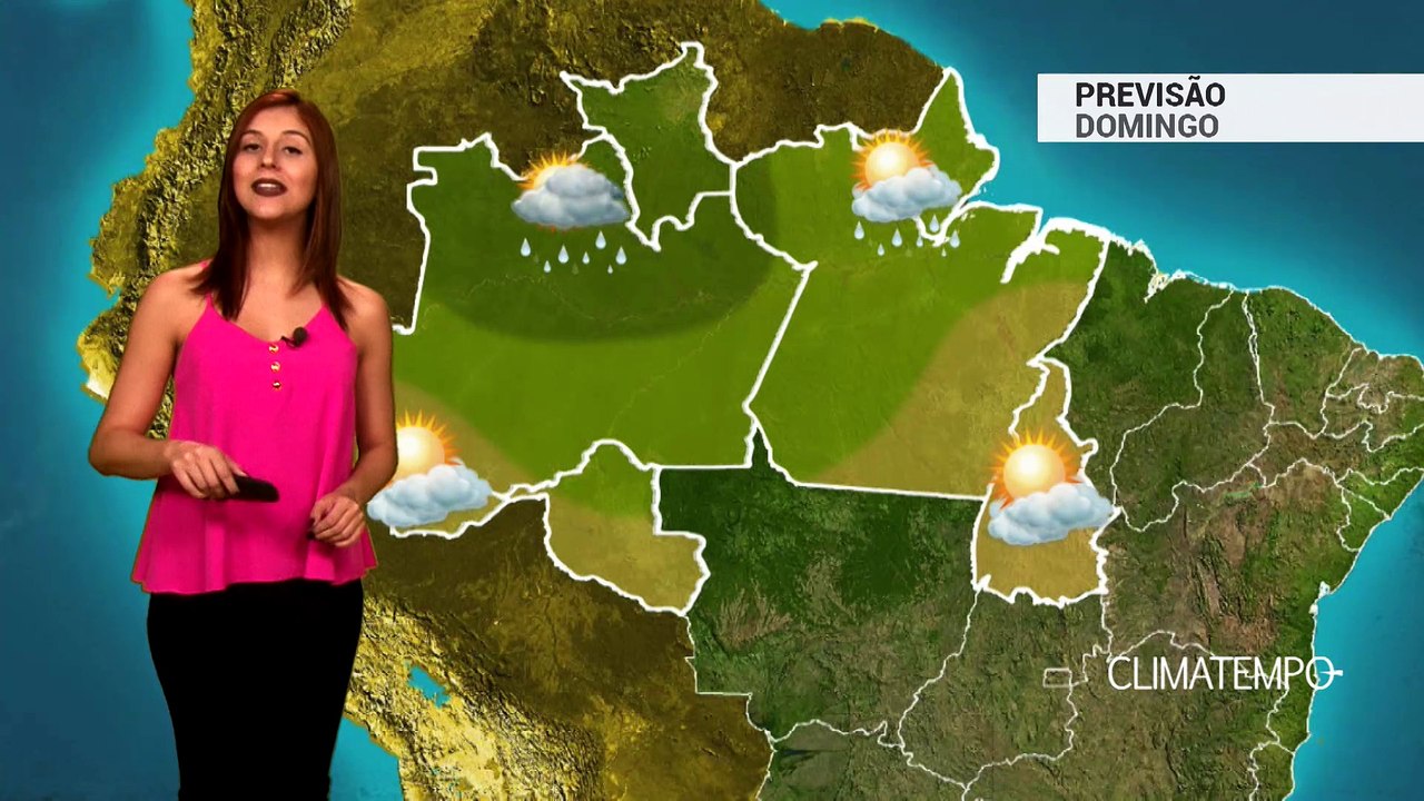 Previsão Norte – Manaus com tempo instável