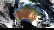 Australia  Spirals  Mysterious Observed By Meteorological Satellites