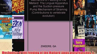 [PDF] Mechanics of the Feeding of the Mallard (Anas platyrhynchos L. Aves Anseriformes): The