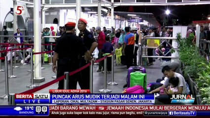 Télécharger la video: Diperkirakan Puncak Arus Mudik, Stasiun Senen Masih Kondusif