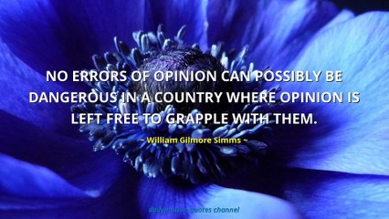 William Gilmore Simms Quotes