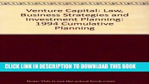 [PDF] Venture Capital: Law, Business Strategies, and Investment Planning, 1994 Cumulative